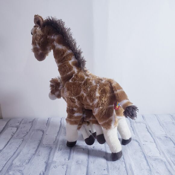 Adventure Planet Giraffe with Baby Plush - Picture 2 of 3